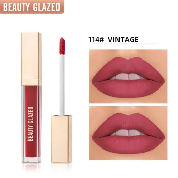 Beauty Glazed True Matte Liquid Lipstick 114 Vintage